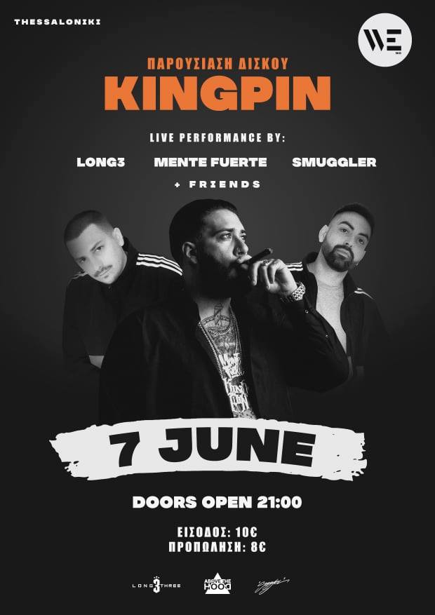 kingpin live poster