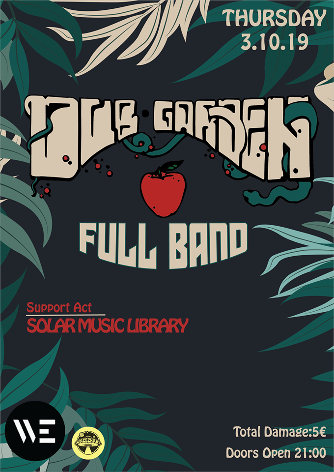dub garden full band poster