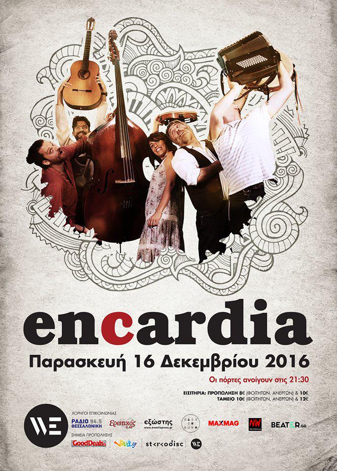 encardia live concert poster