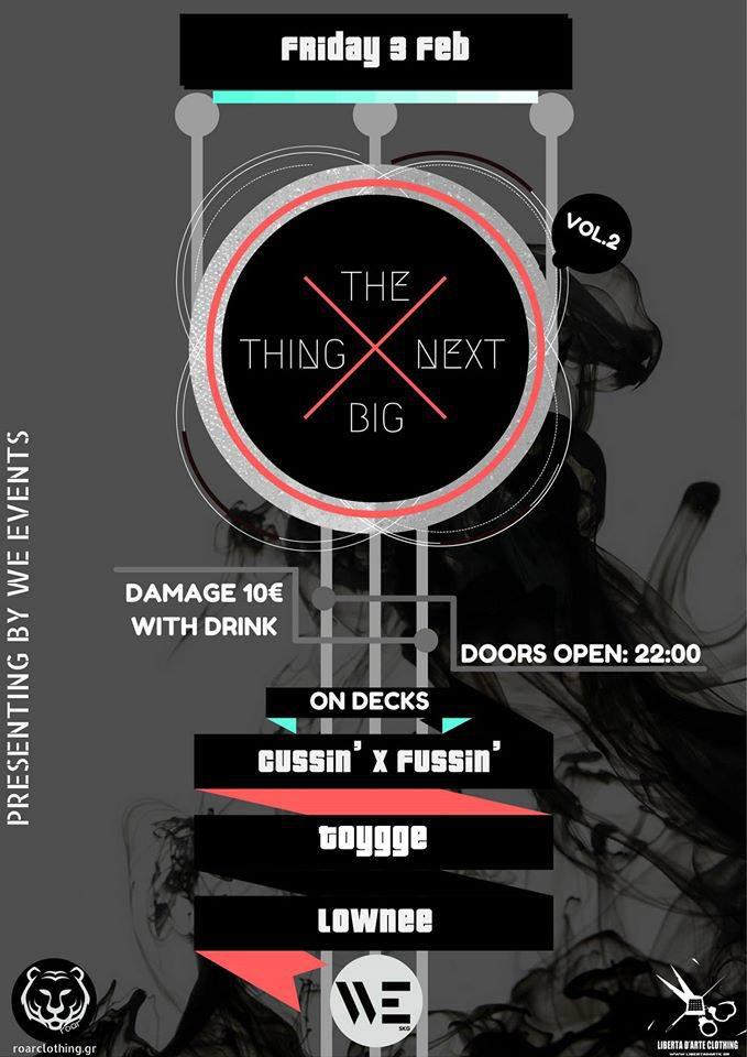 the next big thing party poster